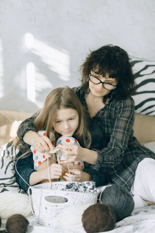 Le tricot, c'est avant tout du partage