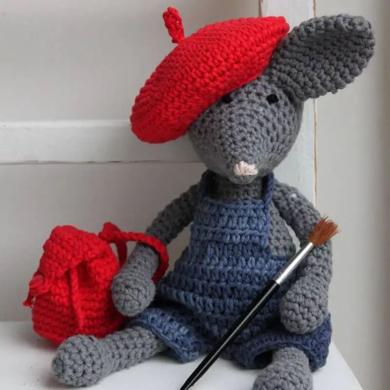 Petite souris en Amigurumi