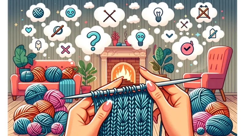 Comment résoudre les problèmes qu'on rencontre en tricotant ?
